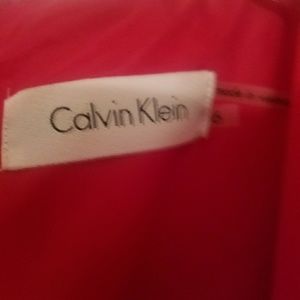 Calvin Klein size 6 red dress